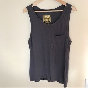 Skargon Blue/ Grey mussel Tank size Small